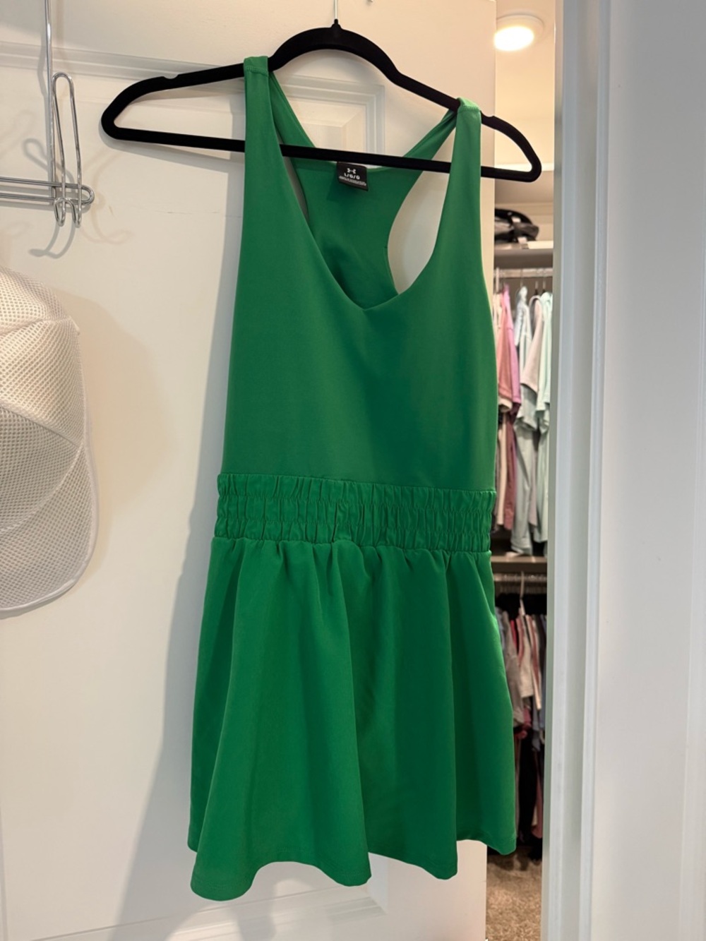 Under Armour Green Racerback Athleisure Dress